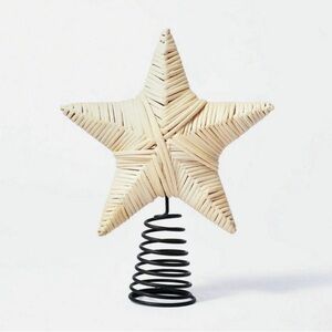 Threshold™ Designed with Studio McGee Woven 8" Star Tree Topper